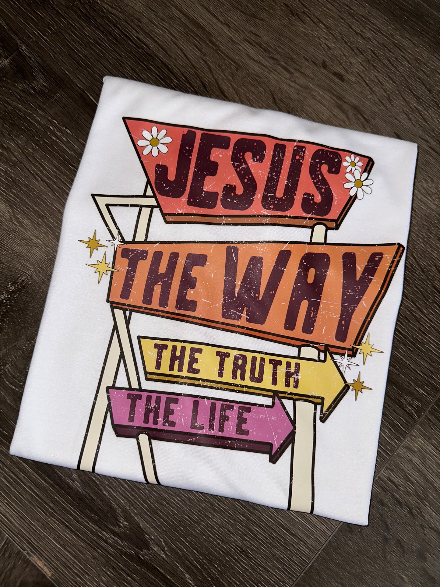 Jesus is the way t-shirt