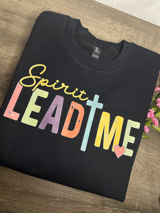 Spirit lead me with design on sleeve