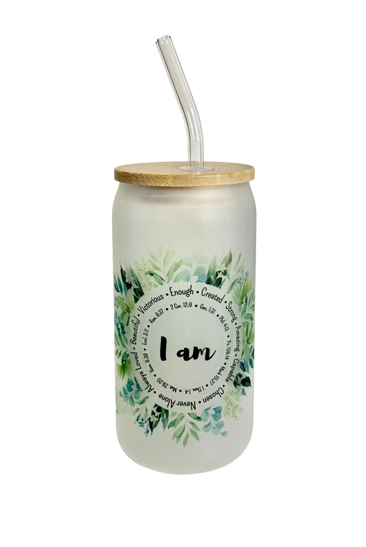 I Am Glass Cup - Frosted
